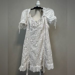 Acoa Lace Dress with Strings